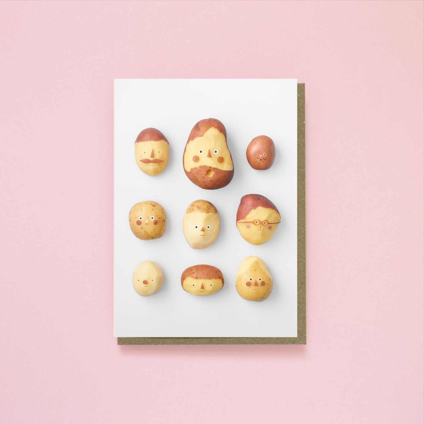 Potato people card