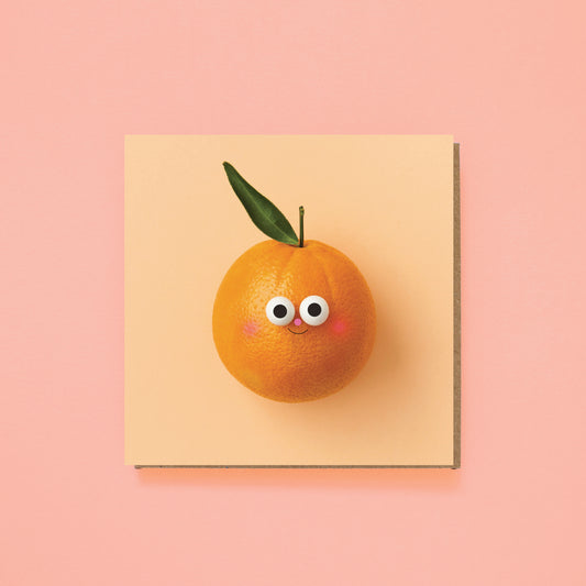 Happy Orange Card