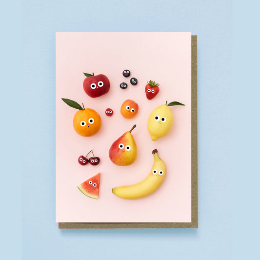 Fruit friends card