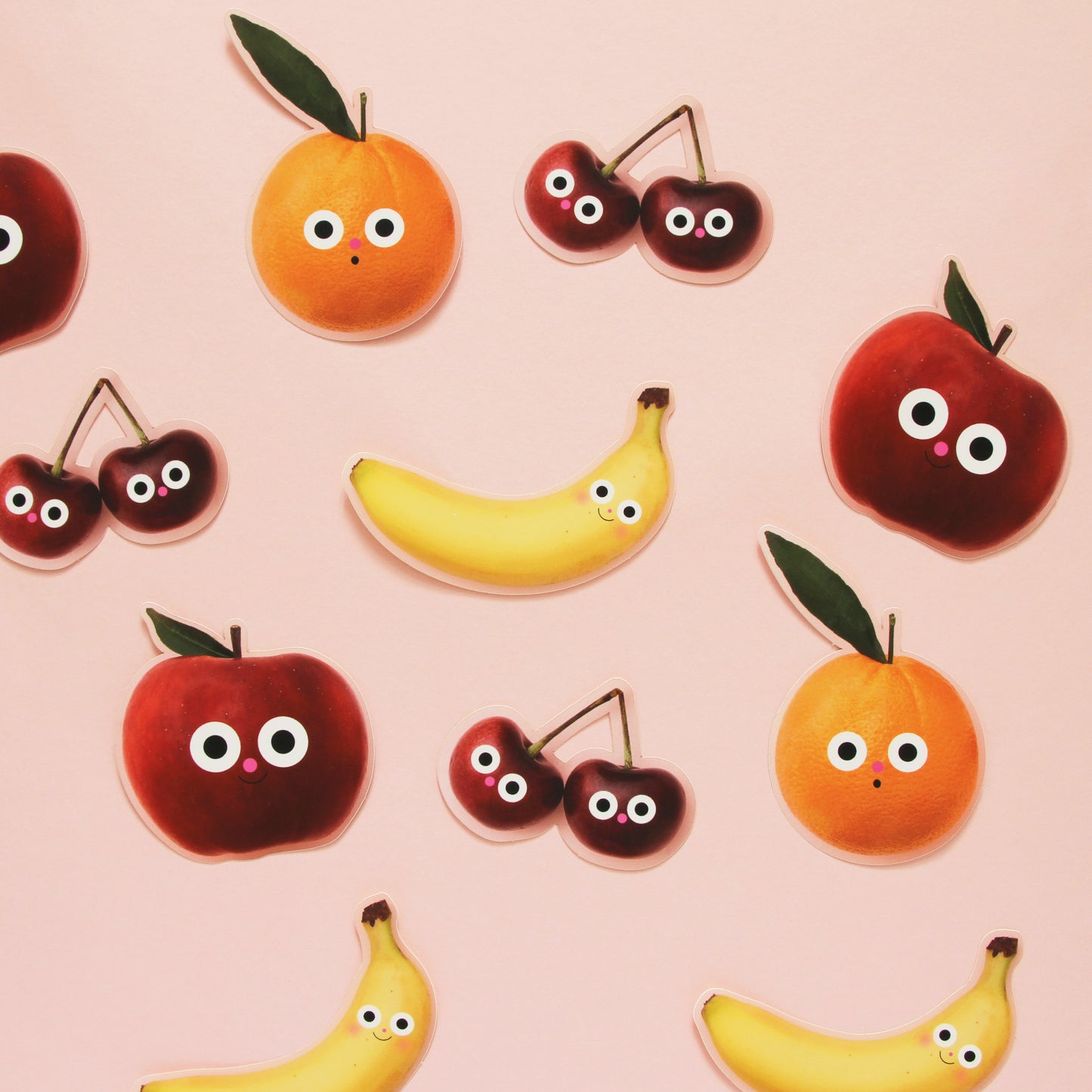 Fruit Bag Vinyl Stickers