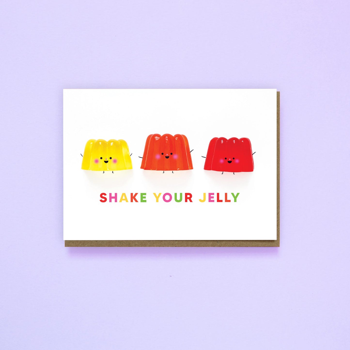 "Shake your jelly" Card