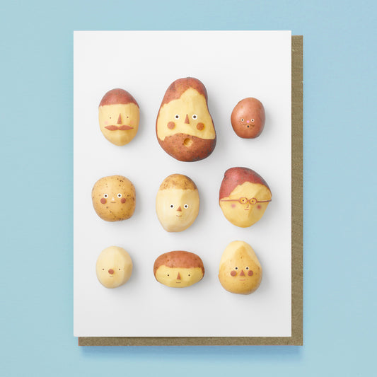 Potato people card